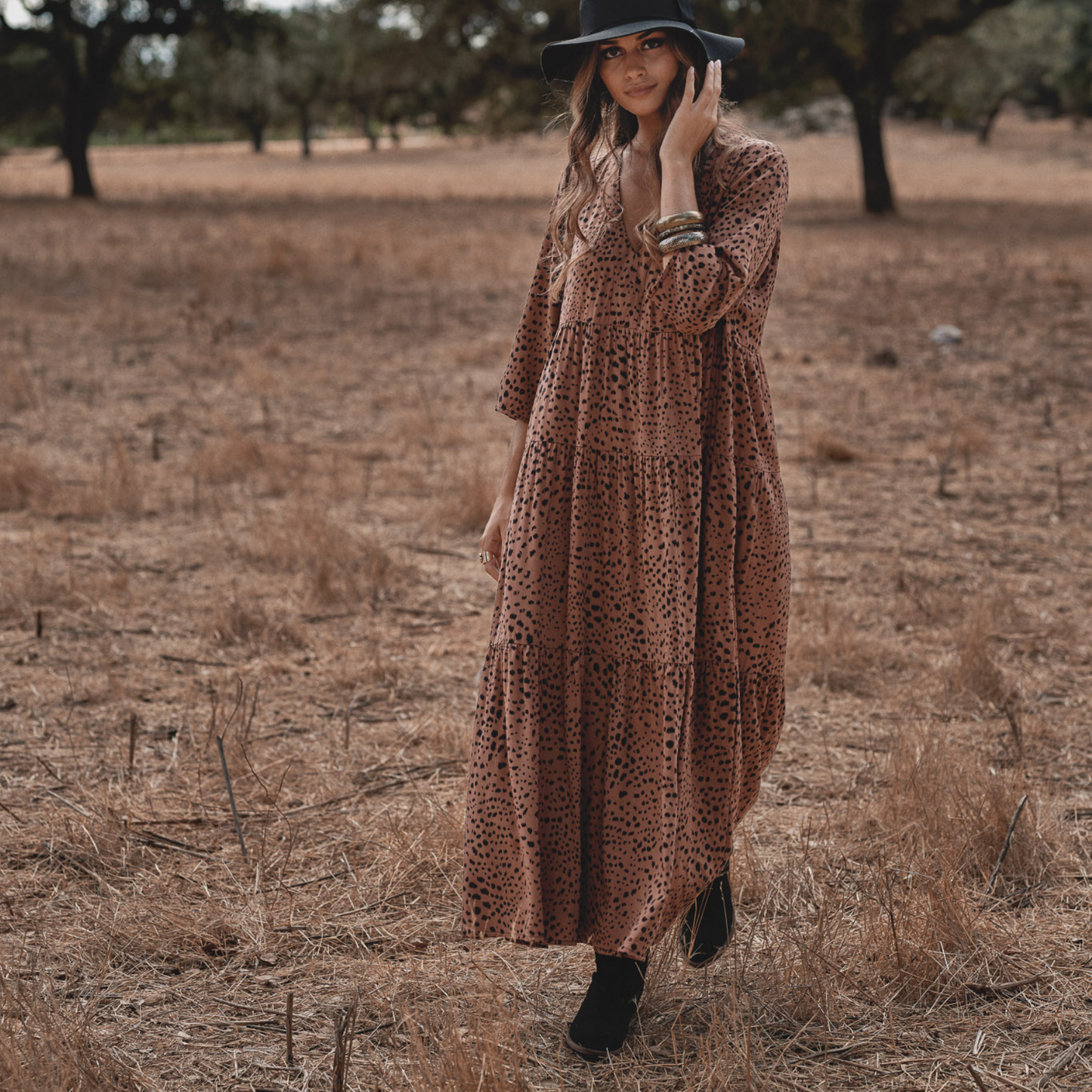 Medium Heel Boot with Frill