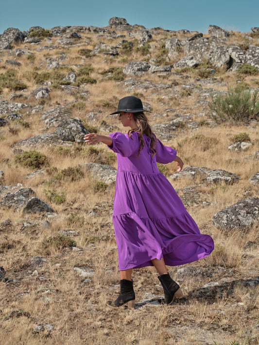 Black boots with heel